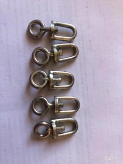 VMC 5 émerillon Double Inox 200 Kg Peche Mer