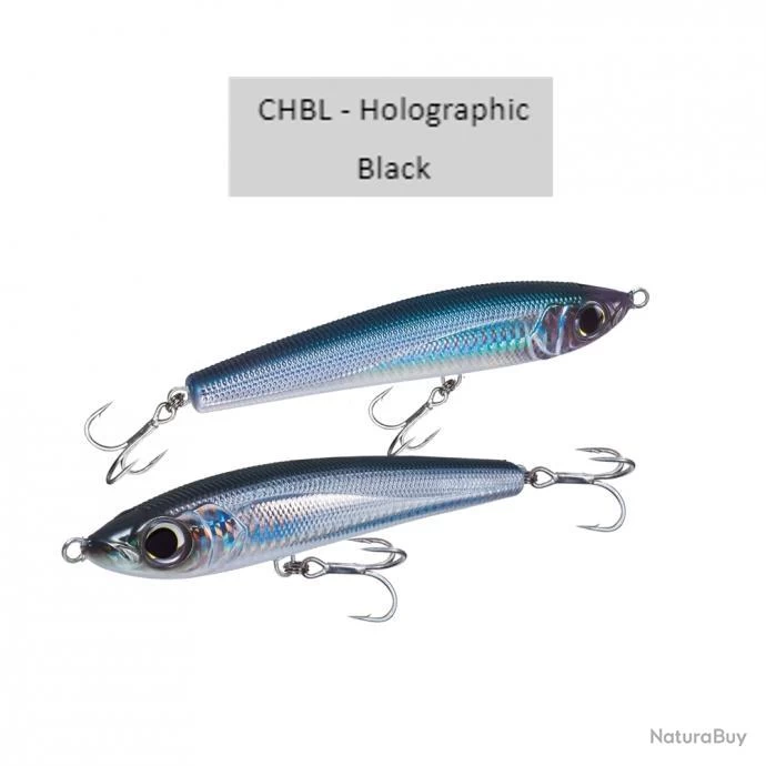 DIVING SLIDER YO-ZURI Holographic Black (CHBL) 1 DIVING SLIDER YO-ZURI Holographic Black (CHBL)