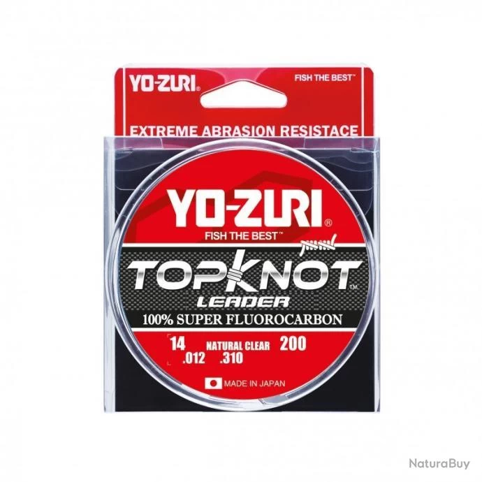 Fluorocarbon Yo-Zuri Topknot Leader - 27 M 70/100-27KG 1 Fluorocarbon Yo-Zuri Topknot Leader - 27 M 70/100-27KG