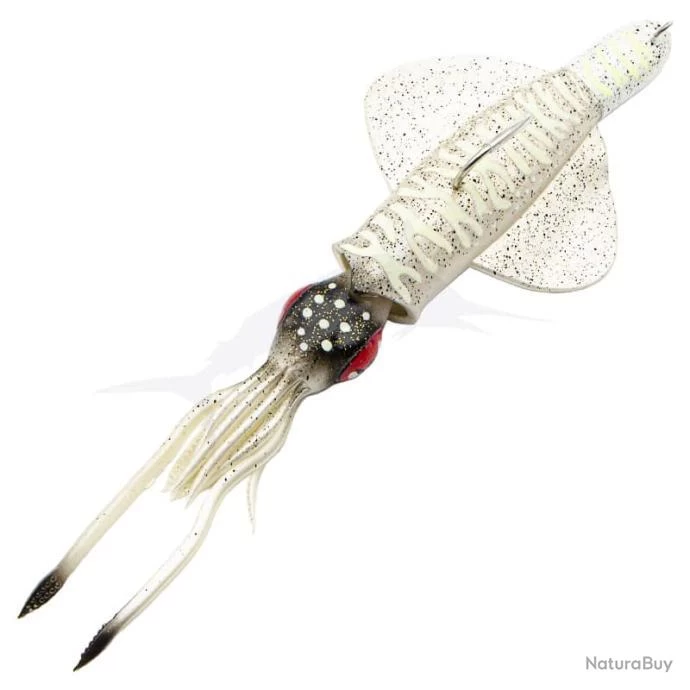 Savage Gear Swim Squid RTF 90g White Glow Cuttlefish 1 Savage Gear Swim Squid RTF 90g White Glow Cuttlefish