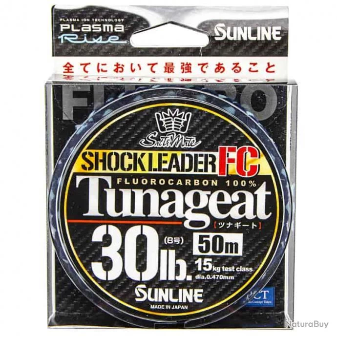 Sunline Tunageat FC Shock Leader 30lb 50m 1 Sunline Tunageat FC Shock Leader 30lb 50m