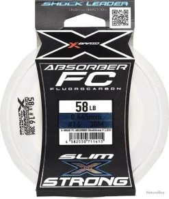 YGK X BRAID X021 FC ABSORBER SLIM STRONG - 58 LBS - 30 M