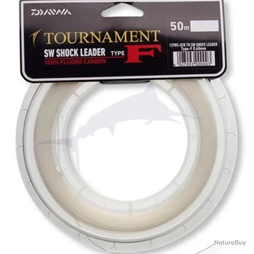 Daiwa Shock Leader 50M Type Fluoro 60lb 1 Daiwa Shock Leader 50M Type Fluoro 60lb