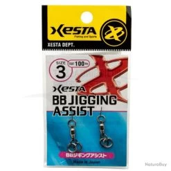 Agrafes Xesta BB Jigging Assist 100lb