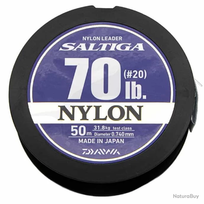 Daiwa Saltiga Nylon Leader 70lb 1 Daiwa Saltiga Nylon Leader 70lb