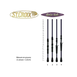 St. Croix CANNE MER SPINNING ST CROIX MOJO YAK FAST 2M31 ML -Fishing Soldes canne mer spinning st croix mojo yak fast 2m31 ml 2