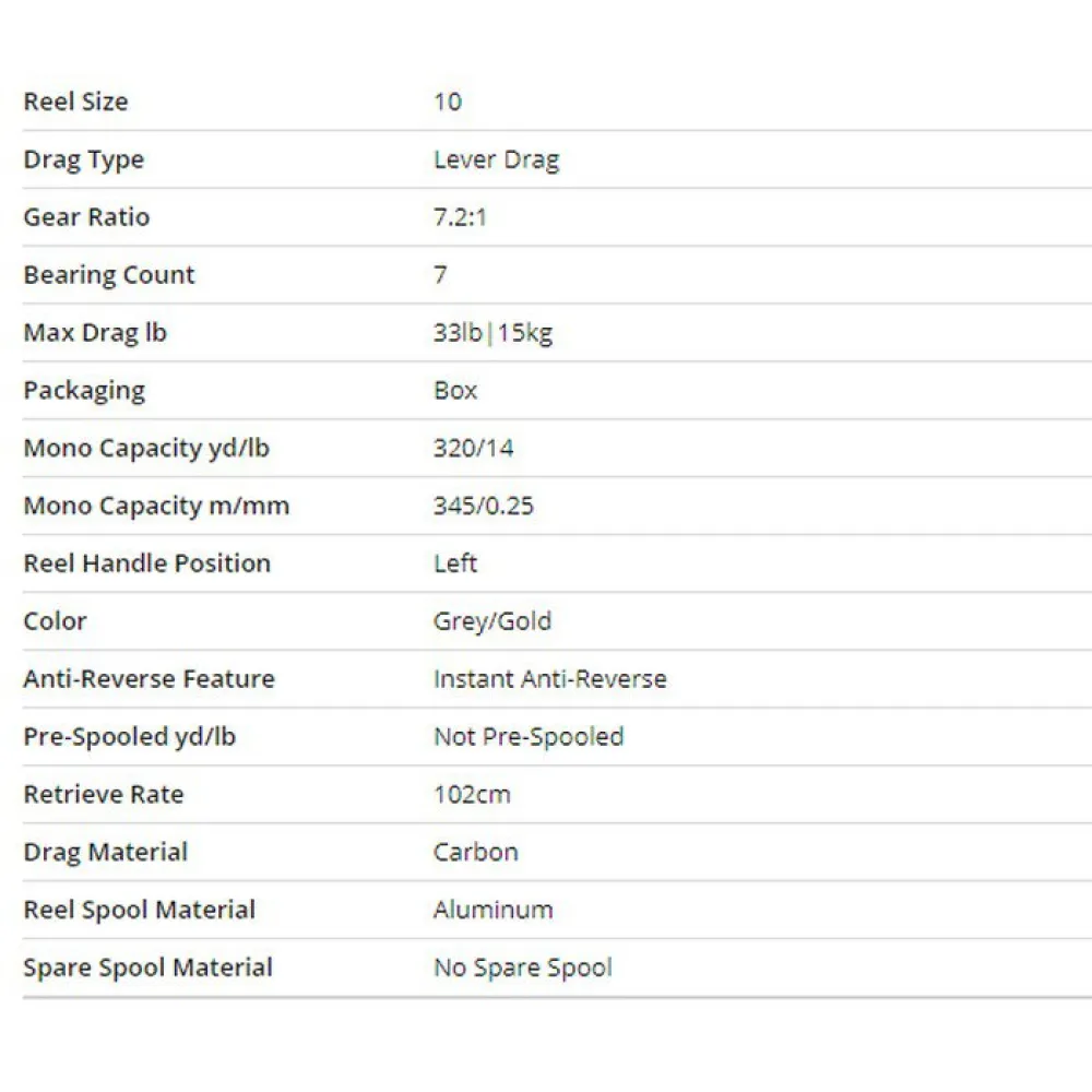 Fin-Nor Moulinet Primal Hi Speed Lever Drag 2 Fin-Nor Moulinet Primal Hi Speed Lever Drag – Image 2