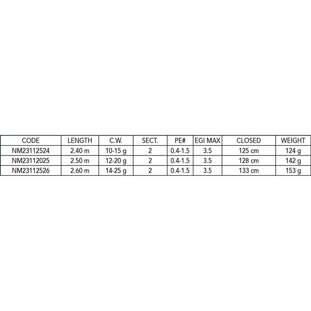 Canne Egging Kanji Eging SW 12-20 Gr 2 Canne Egging Kanji Eging SW 12-20 Gr – Image 2